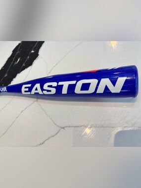 Easton Royal Blue Bat with White Logo and Red Accent